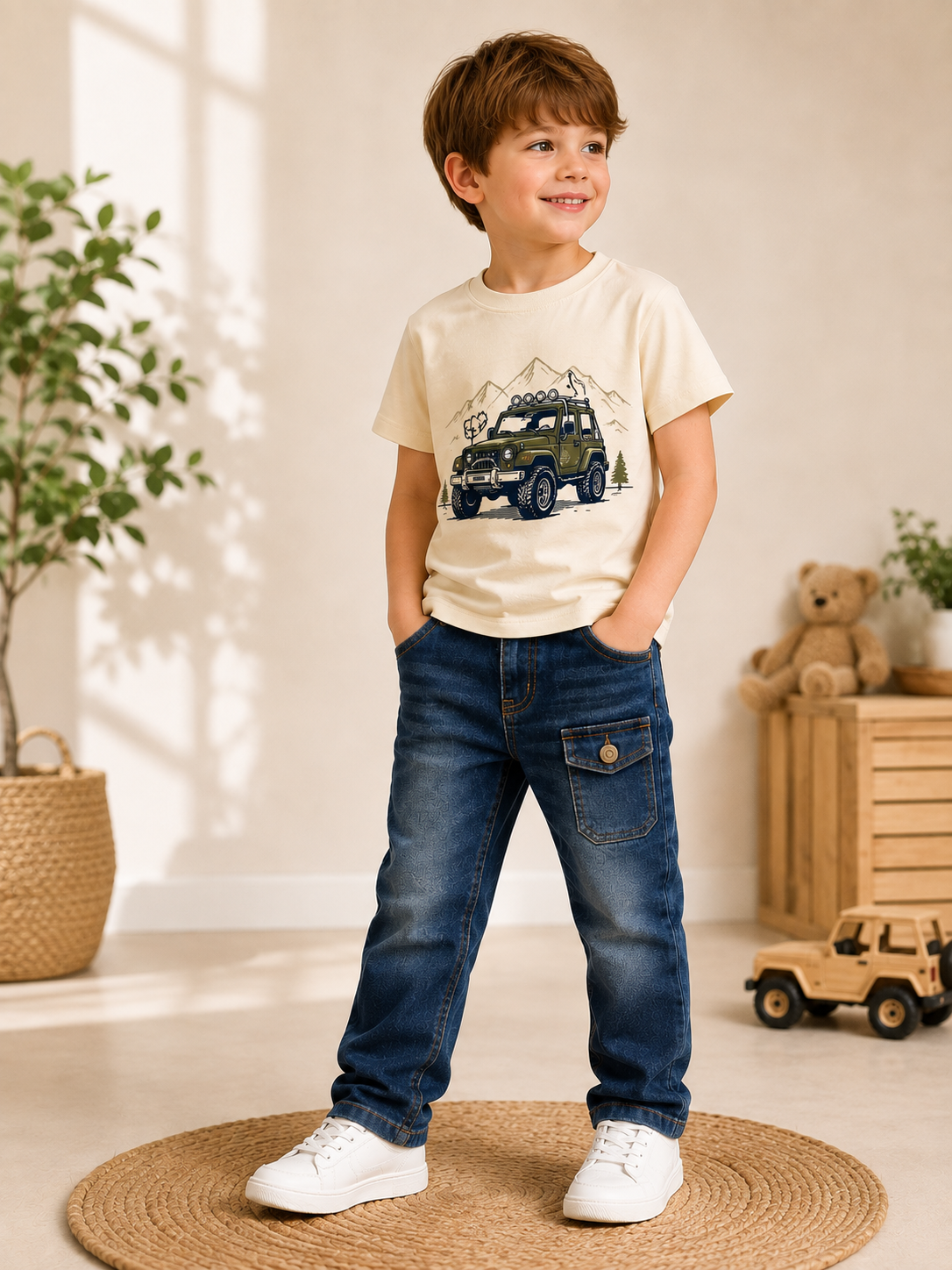 T-Shirt & Denim Set