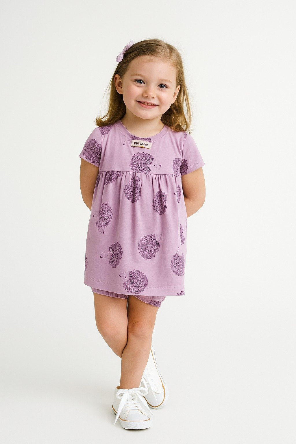 Mid Frock Dress With Pant Set