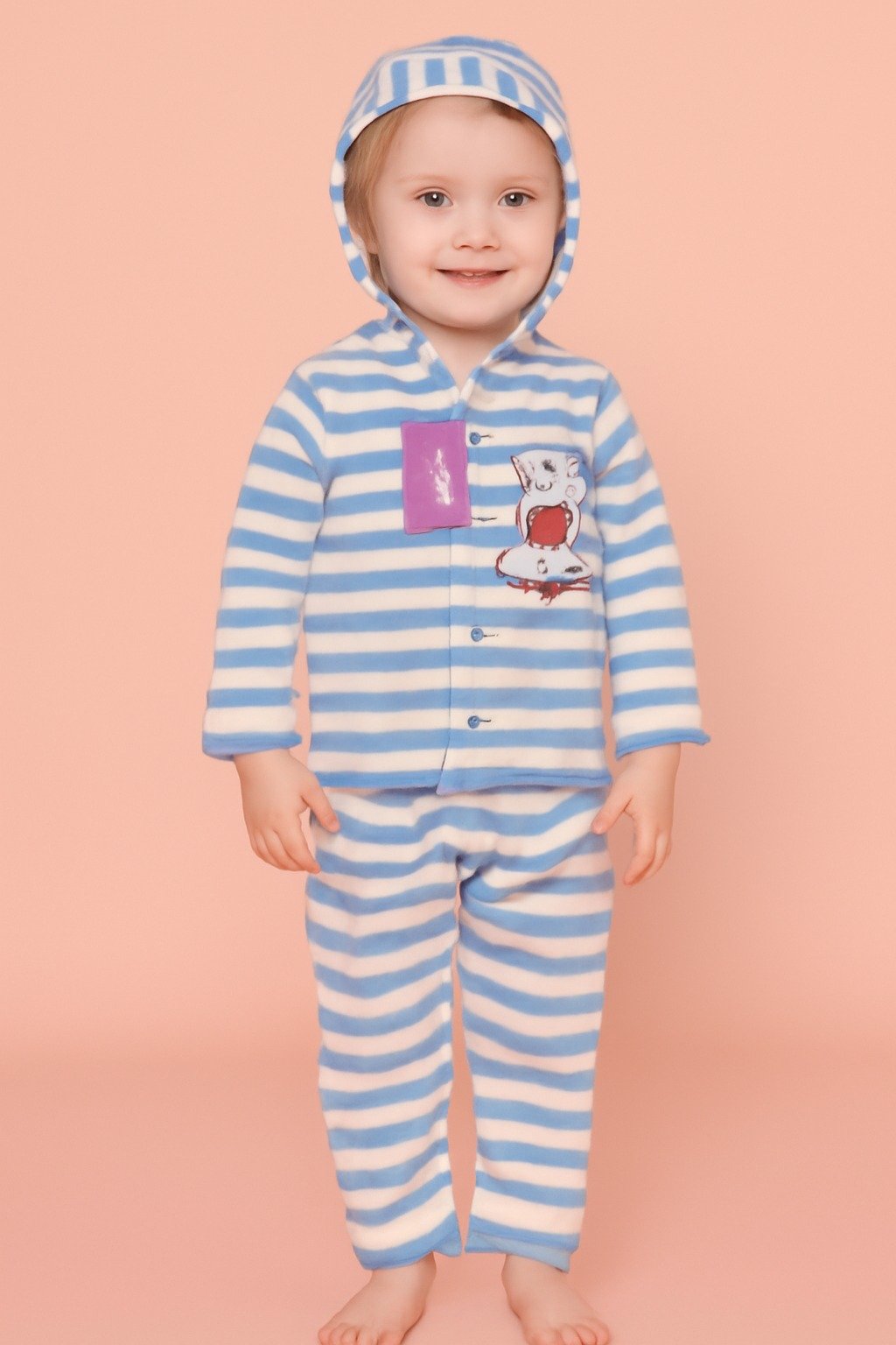 Hoddie Top & Long Pant Set